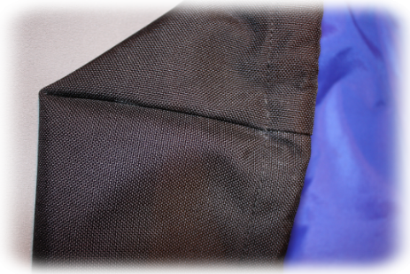 Seams are tight and neat